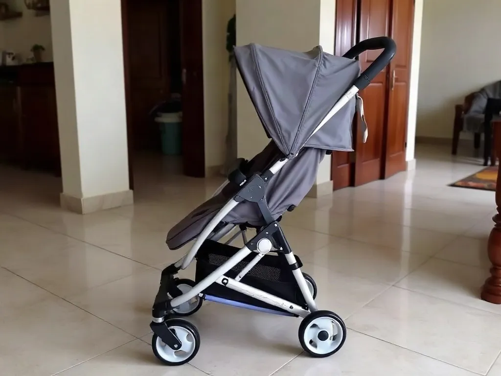 Poussette canne pliable avec capote · Libreville (2/2)