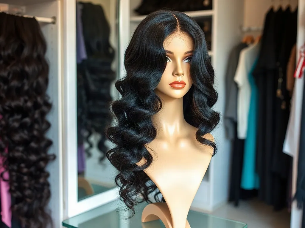 Perruque body wave 22 pouces, cheveux naturels · Libreville (2/3)