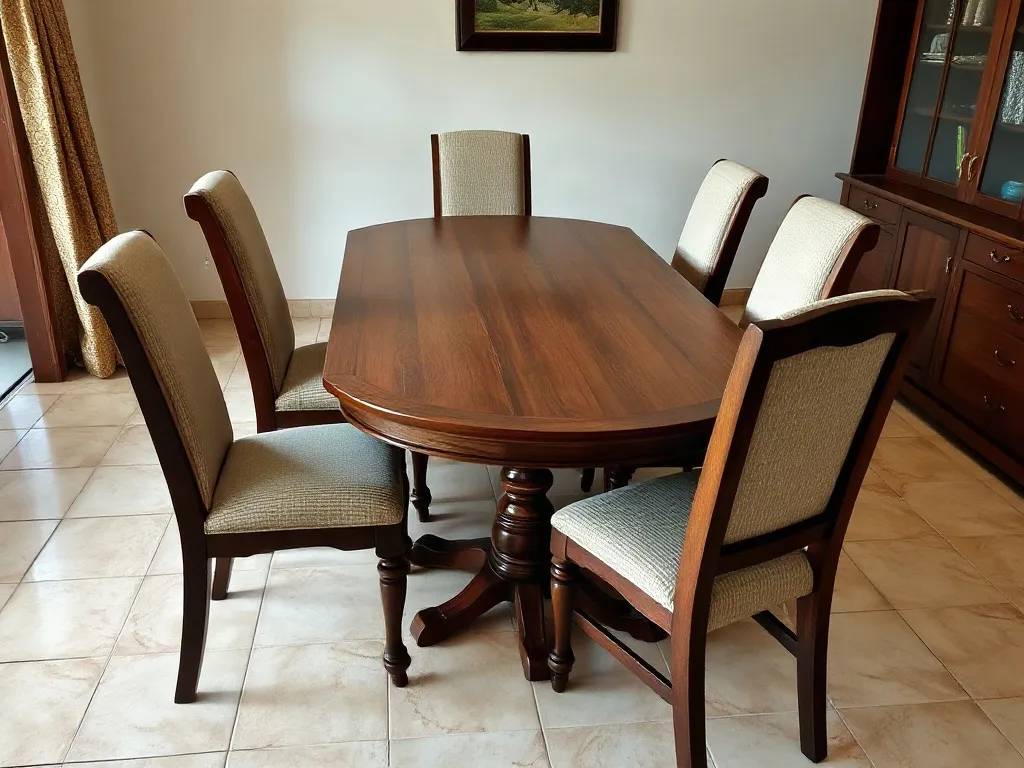 Table à manger 6 places en bois · Libreville (2/2)