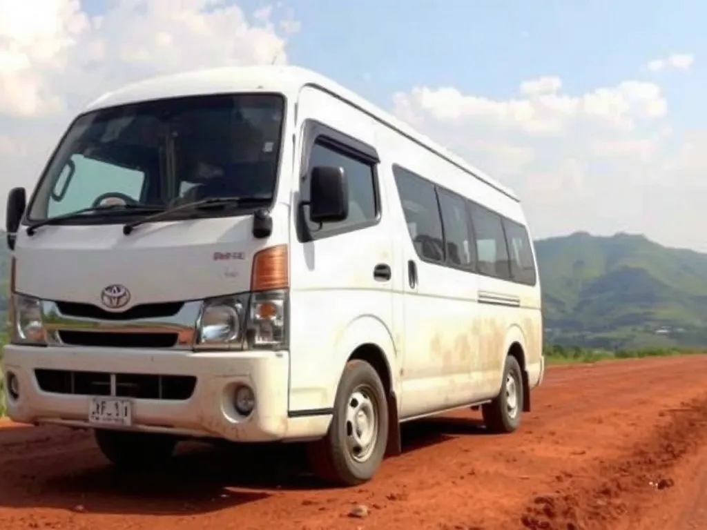 Toyota Hiace 2012, 15 places · Franceville (3/3)