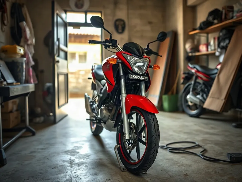 Moto Haojue 125 neuve, sortie de caisse · Owendo (2/2)