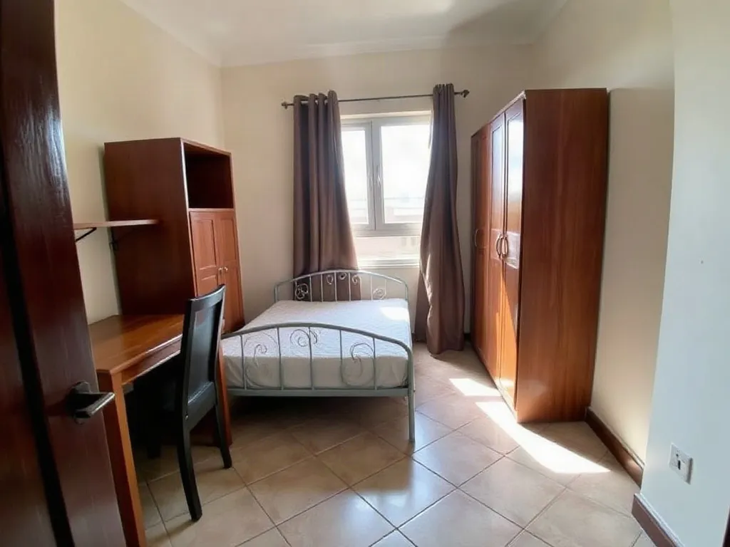 Chambre meublée pour étudiante à Derrière la Prison · Libreville (2/2)
