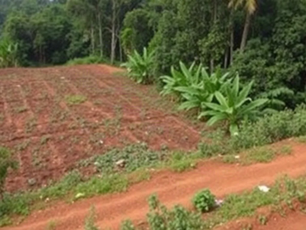 Terrain agricole de 2 hectares à Ntoum · Ntoum (2/2)