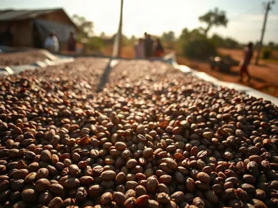 Café robusta en grains de Woleu-Ntem · Oyem