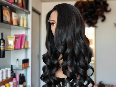 Perruque body wave 22 pouces, cheveux naturels · Libreville