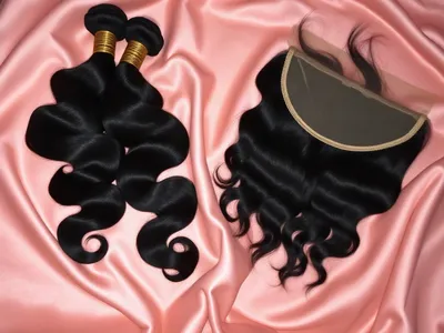 Lot de tissage body wave 3 paquets + closure · Douala