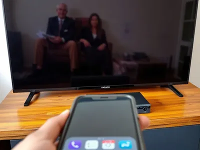 Télévision 43 pouces avec décodeur · Franceville