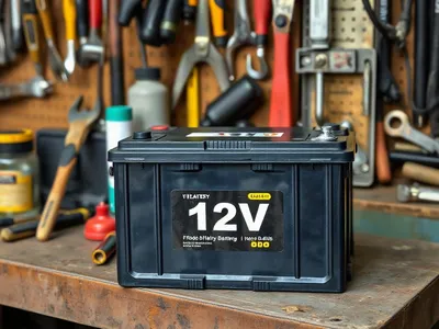 Batterie 70 Ah neuve pour berline et SUV · Owendo