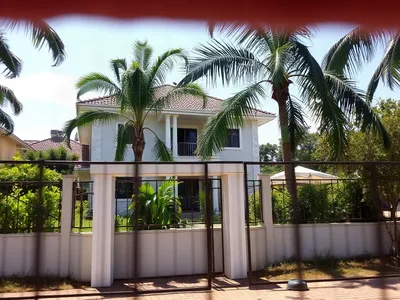 Villa 4 chambres avec jardin à Sablière · Libreville