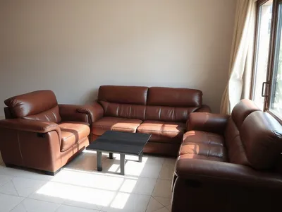 Salon complet 3+2+1 en simili cuir · Libreville