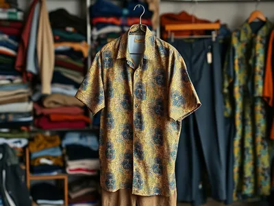 Ensemble pagne homme chemise et pantalon · Libreville