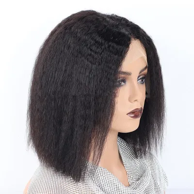 Perruques Kinky Straight en Cheveux Humains · Libreville