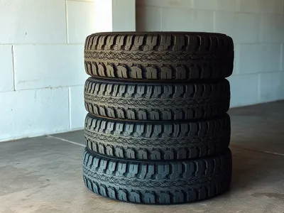 Jeu de 4 pneus 265/65 R17 presque neufs · Owendo