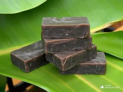 Savon noir africain au karité, lot de 5 · Abidjan