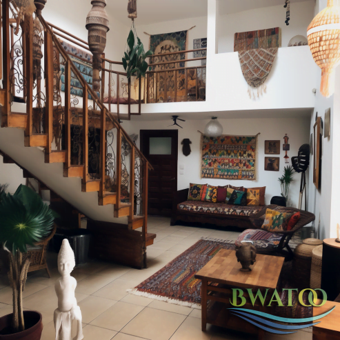 Charming African-Themed Duplex – Ideal for Couples! 🌍💖