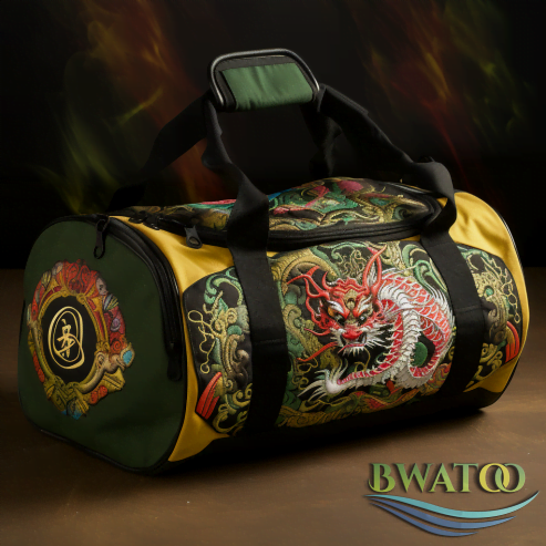 Martial Arts Sport Bag – Tiger & Dragon Yin Yang Edition