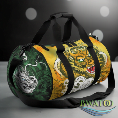 Martial Arts Sport Bag – Tiger & Dragon Yin Yang Edition