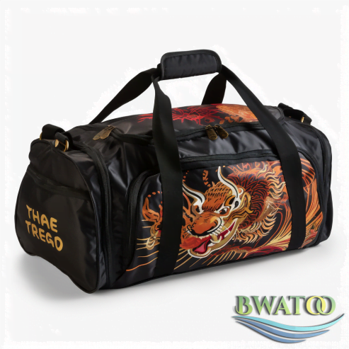 Martial Arts Sport Bag – Tiger & Dragon Yin Yang Edition