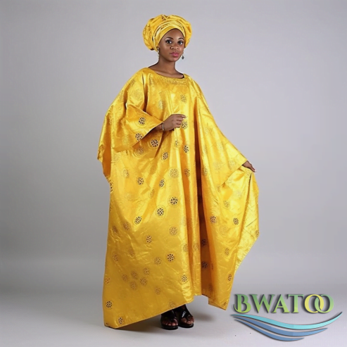 Boubou Mrembo katika Bonde la Tajiri – Mwangwi wa Mitindo Halisi ya Kiafrika