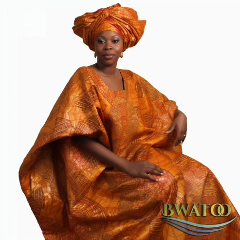 Boubou Mrembo katika Bonde la Tajiri – Mwangwi wa Mitindo Halisi ya Kiafrika